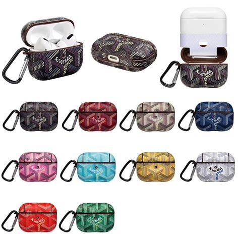 white goyard airpod case|airpods pro covers.